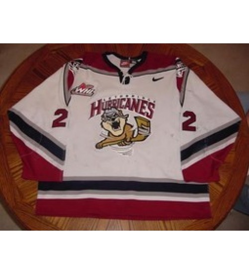 Custom WHL Lethbridge Hurricanes 01 02 22 DJ KING Home Hockey Jersey White